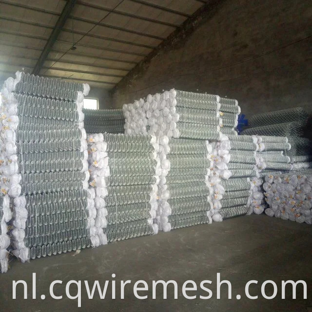 Hete dip gegalvaniseerd zink gecoat 4 ft 6ft 8ft roll cycloon draad diamant gaas boerderij ketting schakel hek